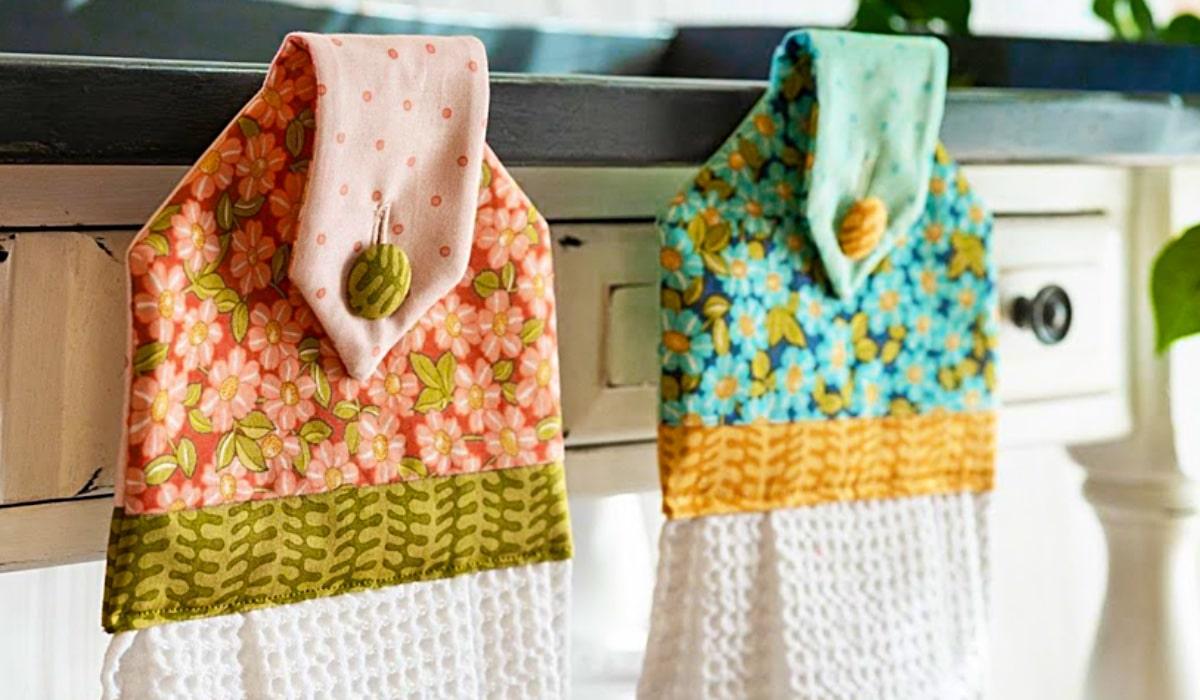 How To Make A Hanging Towel With Loop