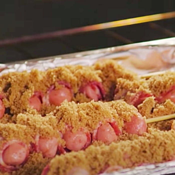 Bacon Wrapped Brown Sugar Lil Smokies Recipe - Appetizer Ideas - Lill Smokies Appetizer
