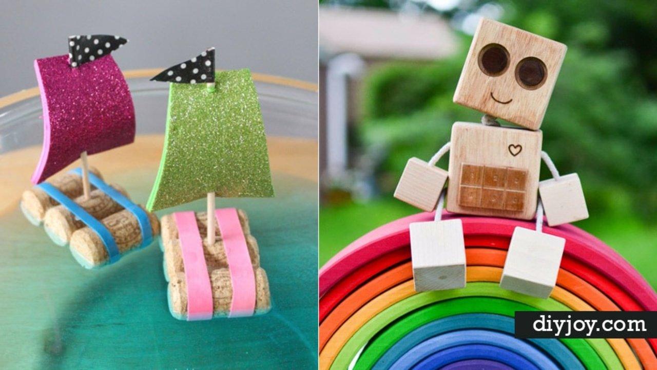 33 DIY Ideas for The Kids To Make At Home