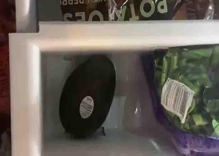 Freezing the avocados to keep them fresh