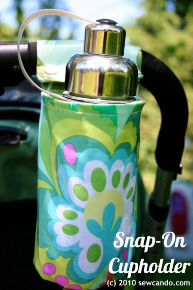 Snap On Cupholder, quick enough that there is no excuse to skip it and an upgrade that saves a repeat trip to the store