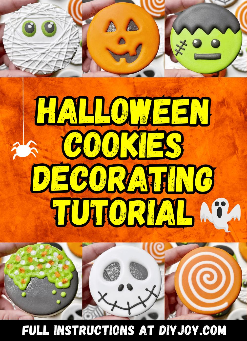 Beginner-Friendly Halloween Cookies Decorating Tutorial
