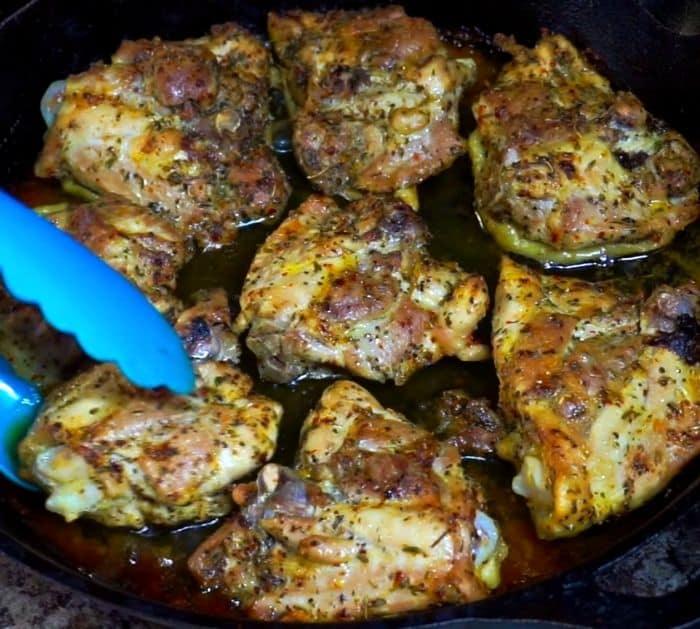 How to make baked chicken and mushroom rice
