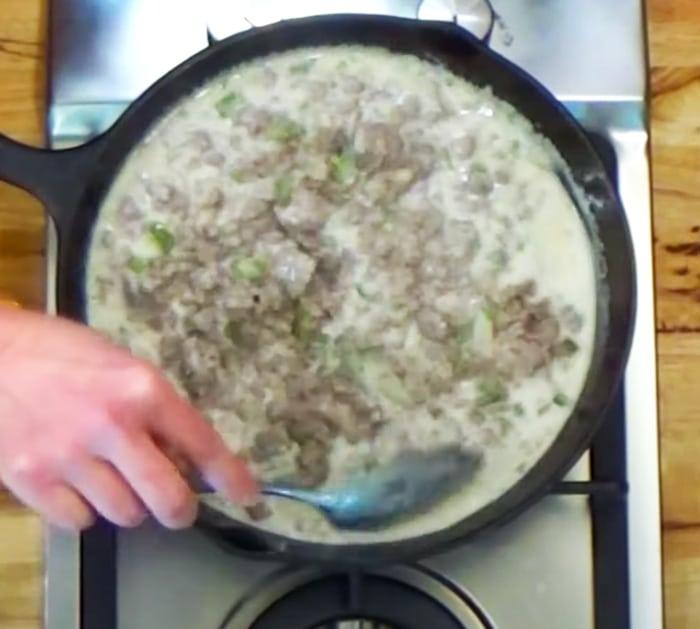 Struggle Food Recipes - Cheap Food Recipes - Ground Beef Dinner Recipes - Creamy Pasta Sauce Recipes