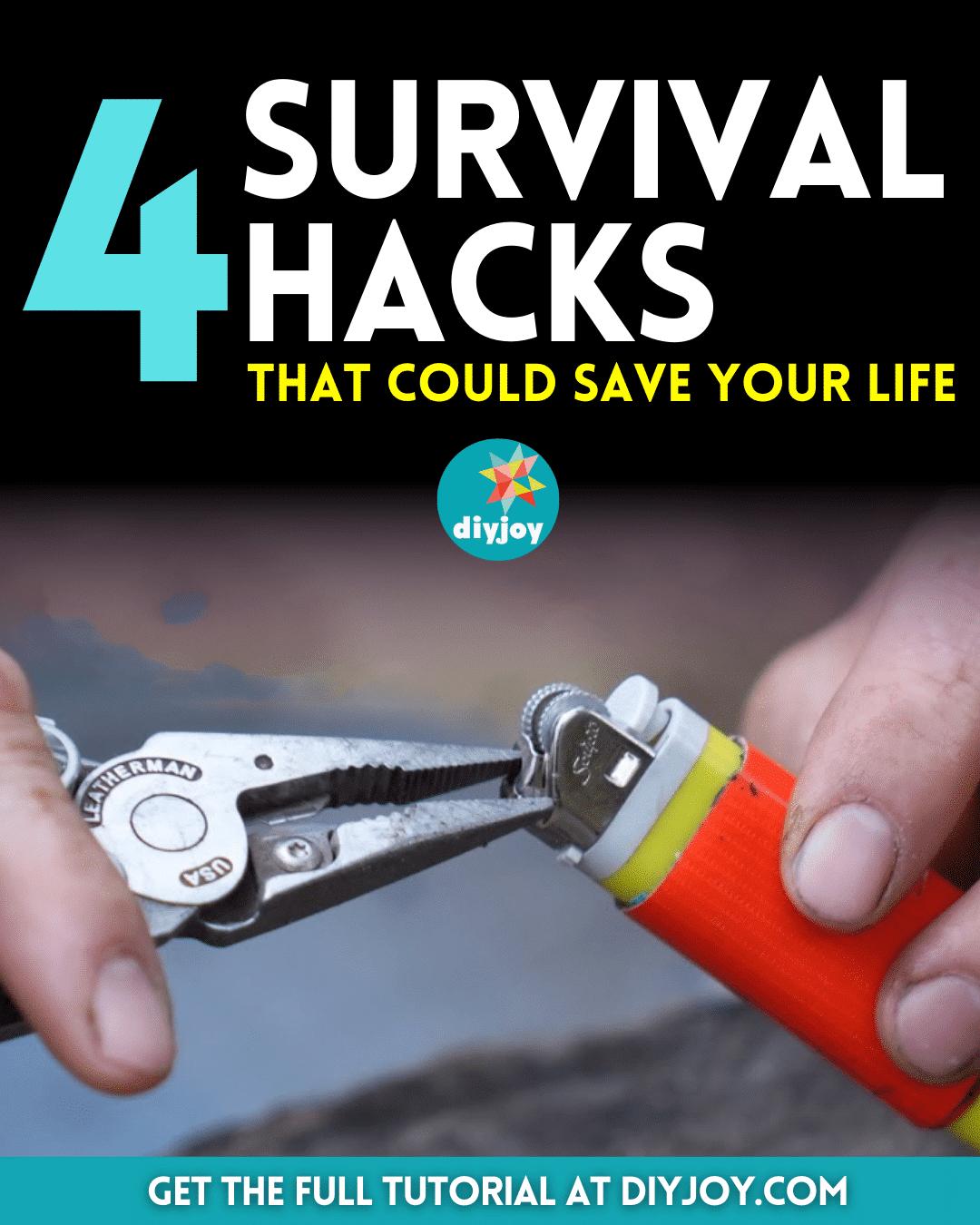 4 Survival Life Hacks That Could Save Your Life