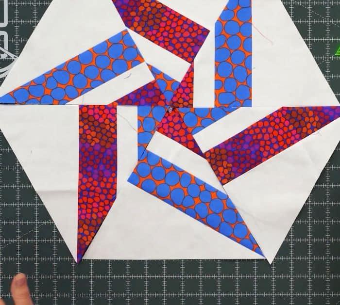 How to Make 60 Degrees Stars Quilt