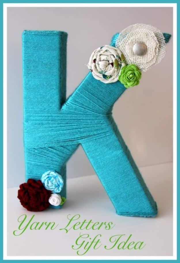 Yarn Letters, fast enough to squeeze into a lunch break and a project neighbors ask where it came from