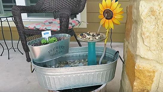 Don’t Buy A Fountain For Your Yard: You’ll Love Making This One Instead