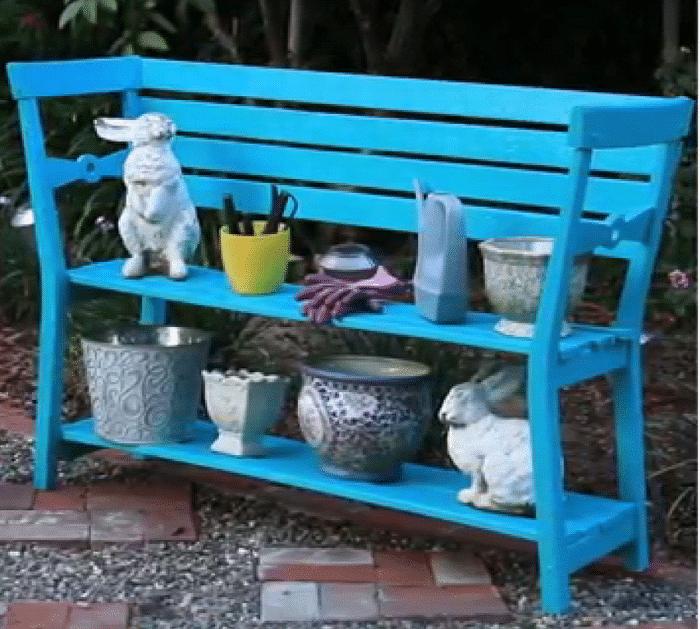 Easy Upcycled DIY Bench Tutorial