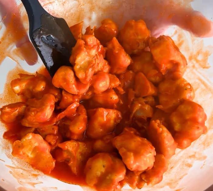 How to Make Cauliflower Buffalo Wings