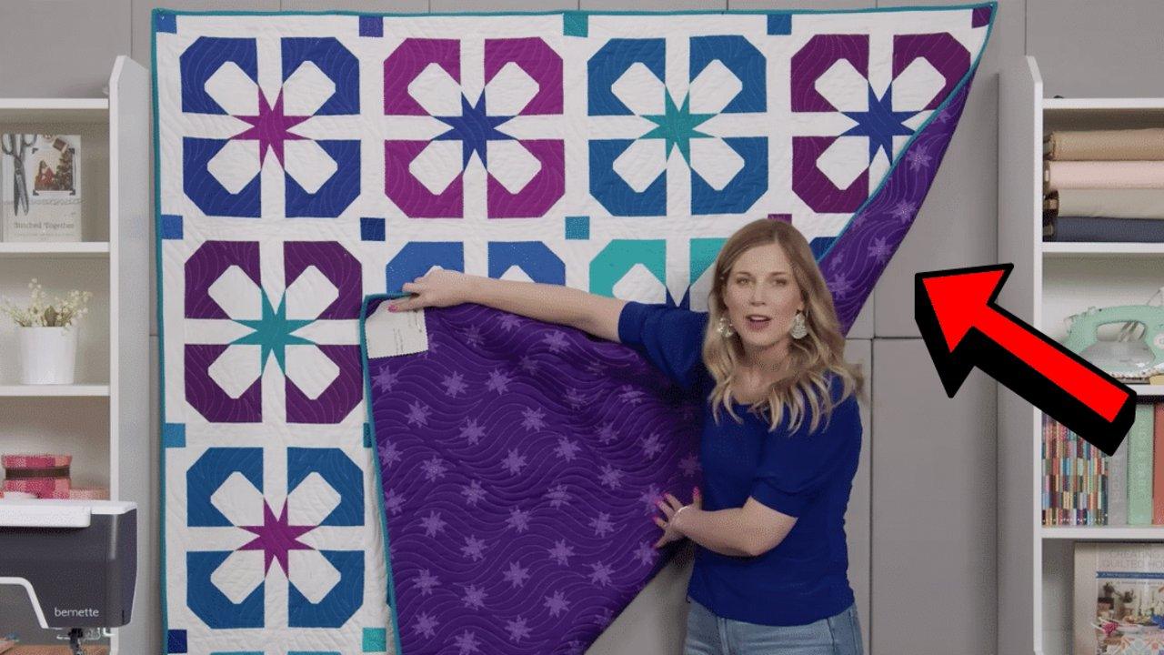 How to Make a Sweet Violet Quilt Block