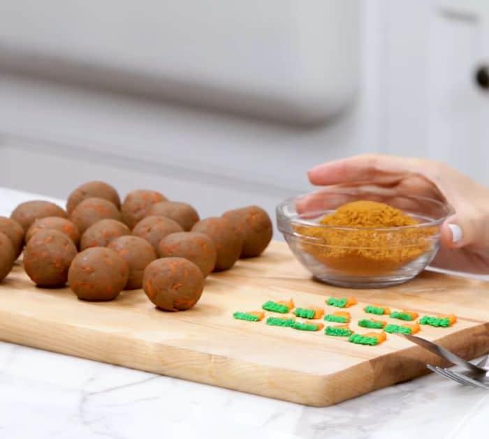 DIY Carrot Cake Balls Instructions