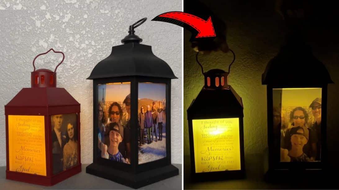 How to Make a Stunning DIY Photo Lantern Decor