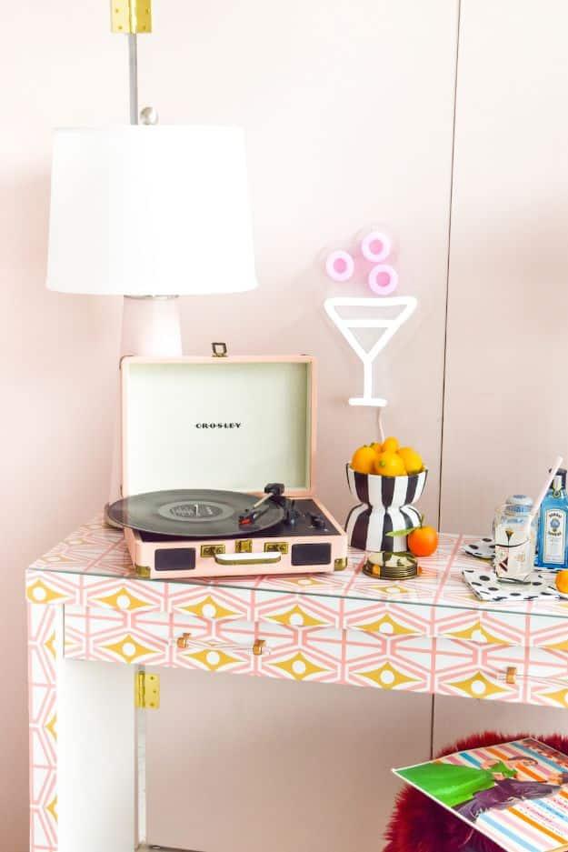 Repurpose a Table Into a Bar Cart, a favorite pick from this roundup and an idea worth saving for later
