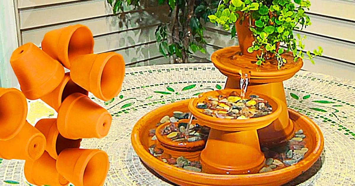 How To Make A Terracotta Fountain