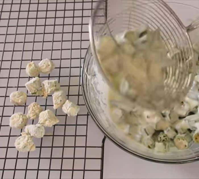 Fried Okra Ingredients