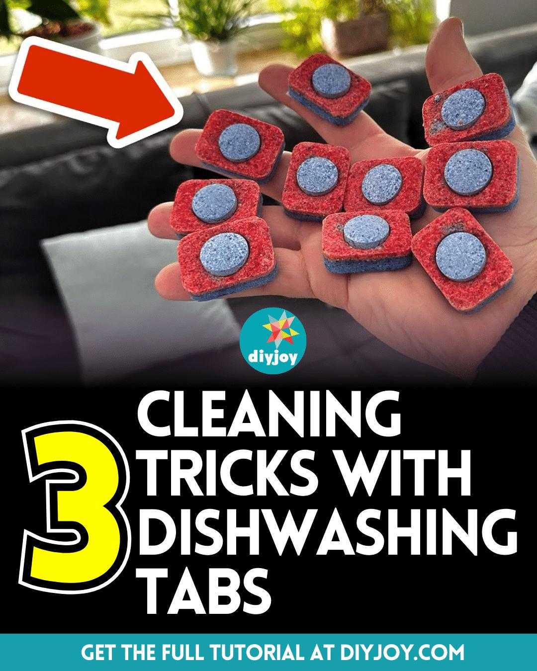 3 Cleaning Tricks With Dishwashing Tabs