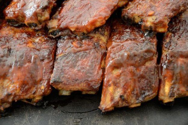 Fireball Whiskey Recipes - Fireball Cinnamon Whiskey Ribs - Fire ball Whisky Recipe Ideas - Pie, Desserts, Drinks, Homemade Food and Cocktails - Easy Treats and Christmas Dishes #f