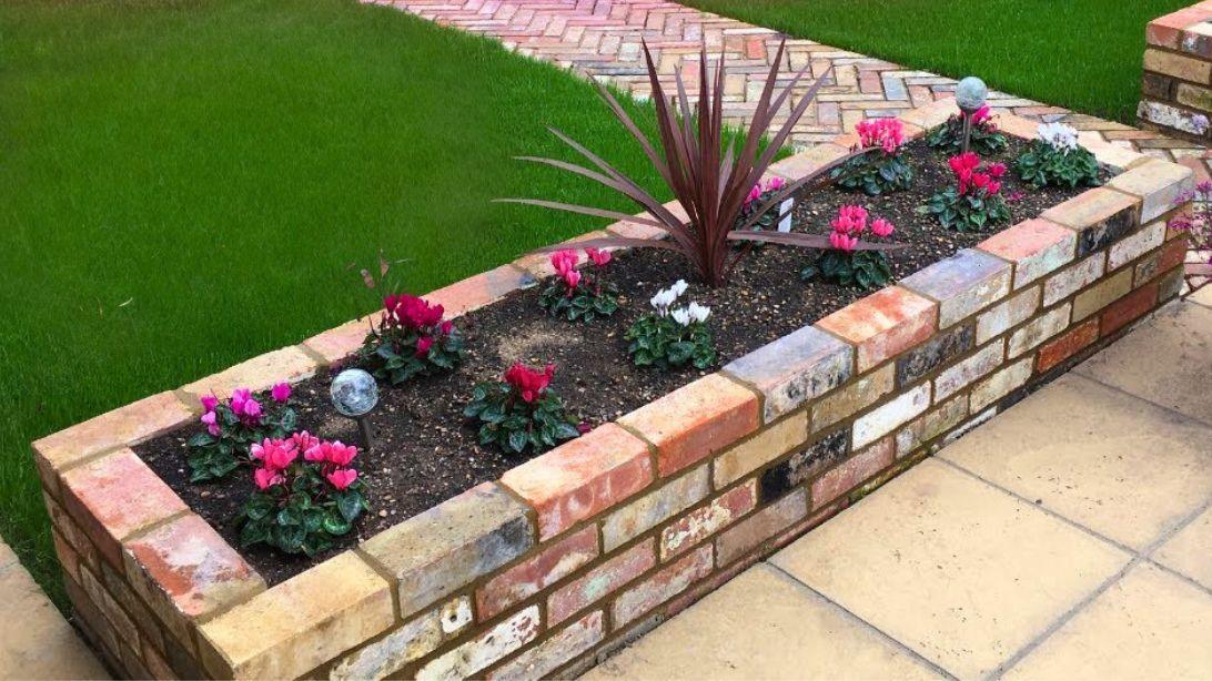 How to Make a Brick Raised Garden Planter