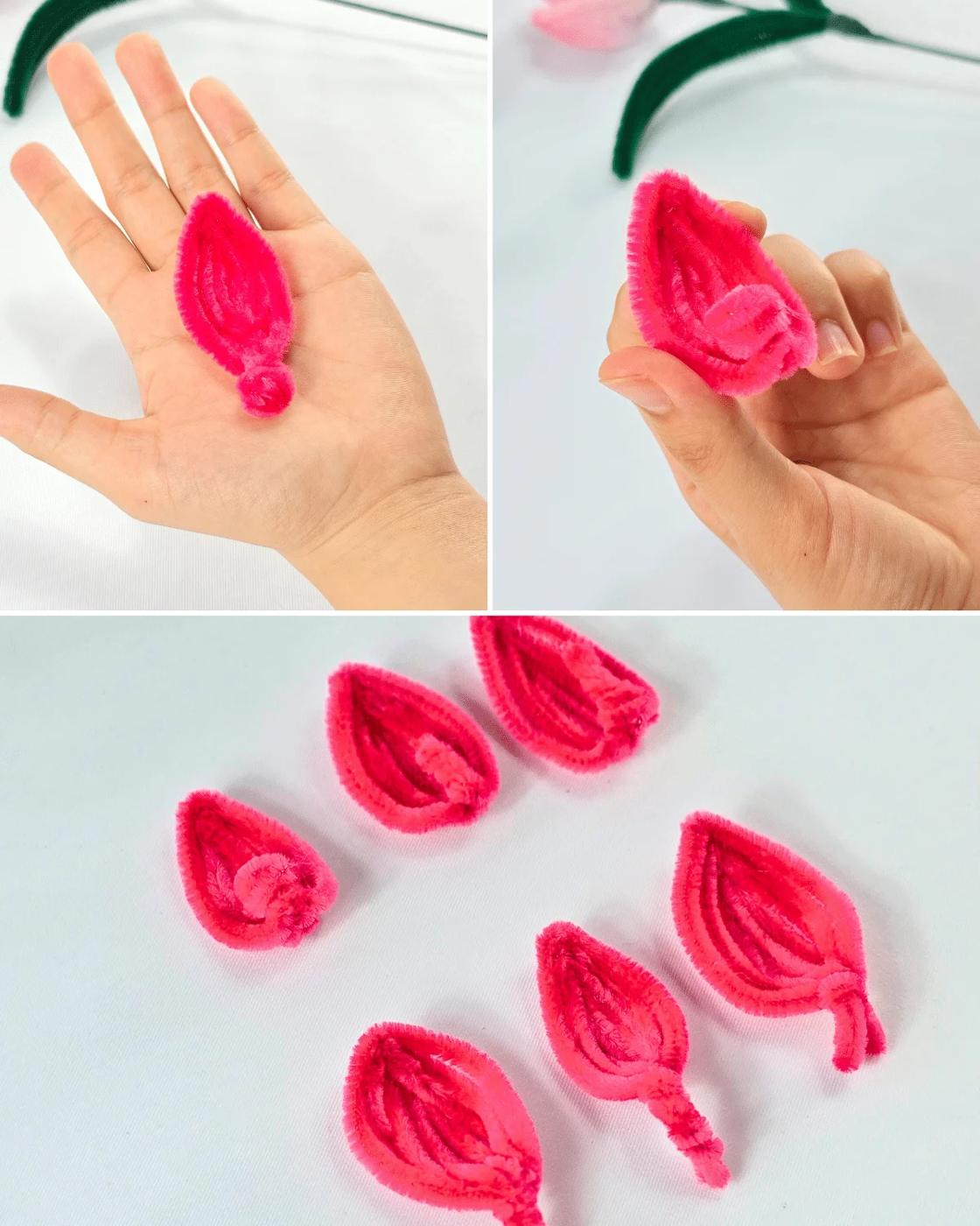 Homemade Pipe Cleaner Tulips — pipe cleaner tulip tutorial