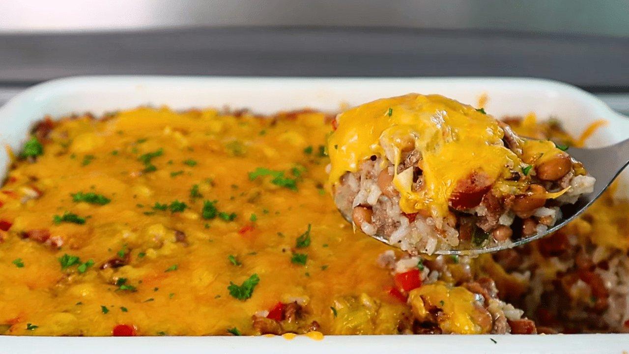 Easy Black-Eyed Peas Casserole Recipe