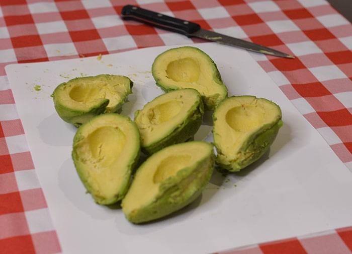 Strawberry caprese stuffed avocados step by step — Healty Avocado Salad Recipe With Strawberries