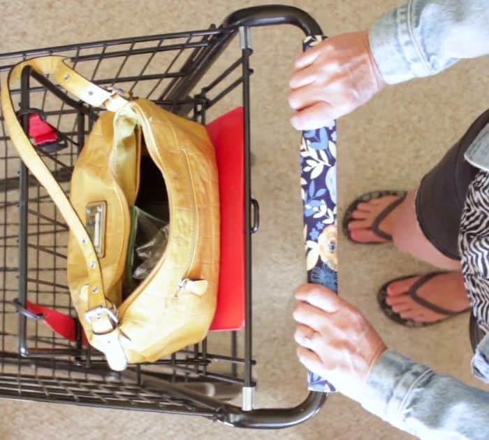 Easy Washable Shopping Cart Handle Cover Sewing Tutorial