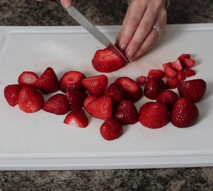 Ingredients for Strawberry Jello Poke Cake