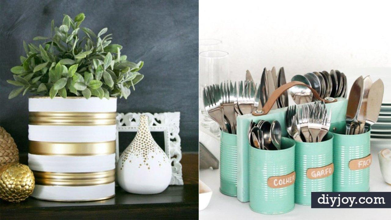 31 Creative DIY Ideas Made From Tin Cans