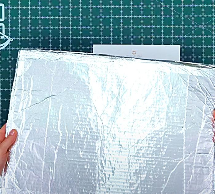 How To Make A TV Tray Ironing Board - DIY Small Ironing Board - DIY Sewing Room Ideas