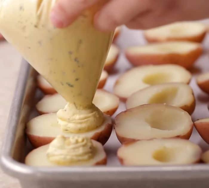 Potato Deviled Eggs