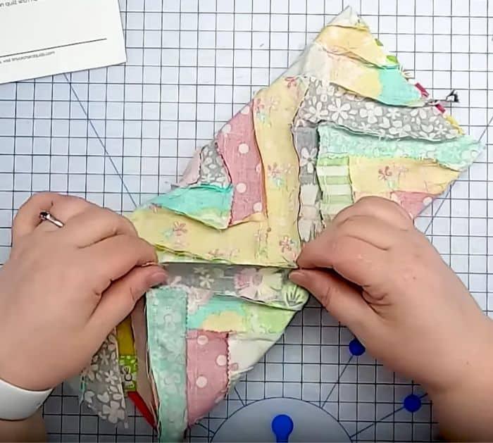 Easy to Make Magic No-Scraps Herringbone Quilt