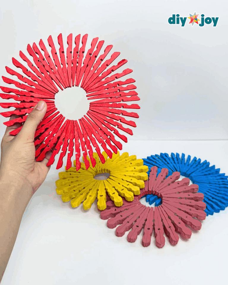 Easy Gift — 2. clothespin trivet