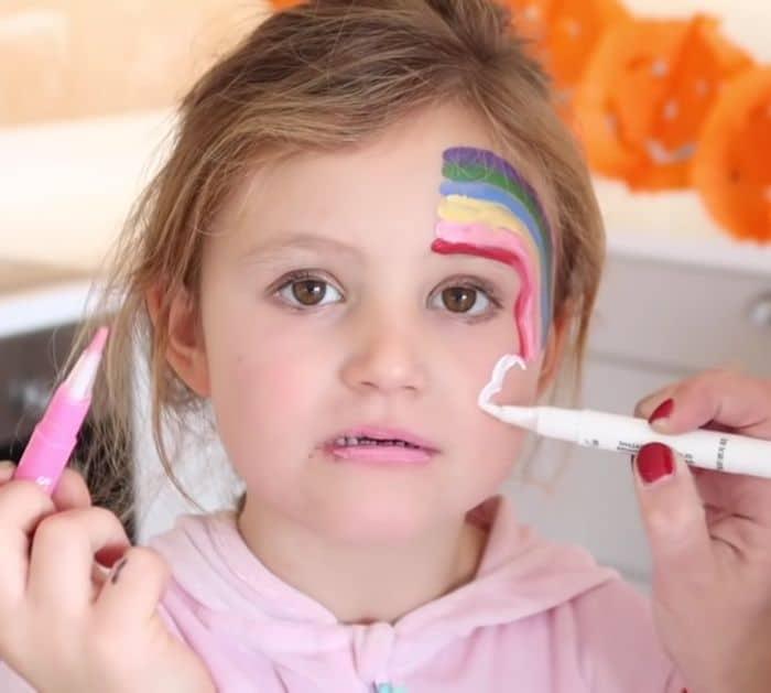 Easy Halloween Face Paint Tutorial