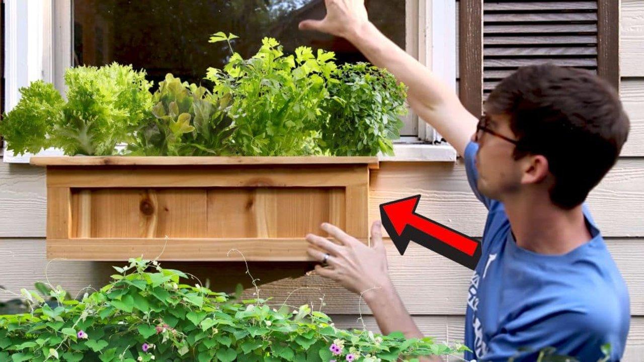 DIY Window Planter Box