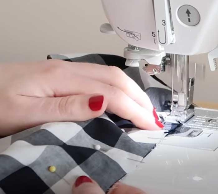 Sew Around Edges Of Bucket Hat - Easy Sewing Project