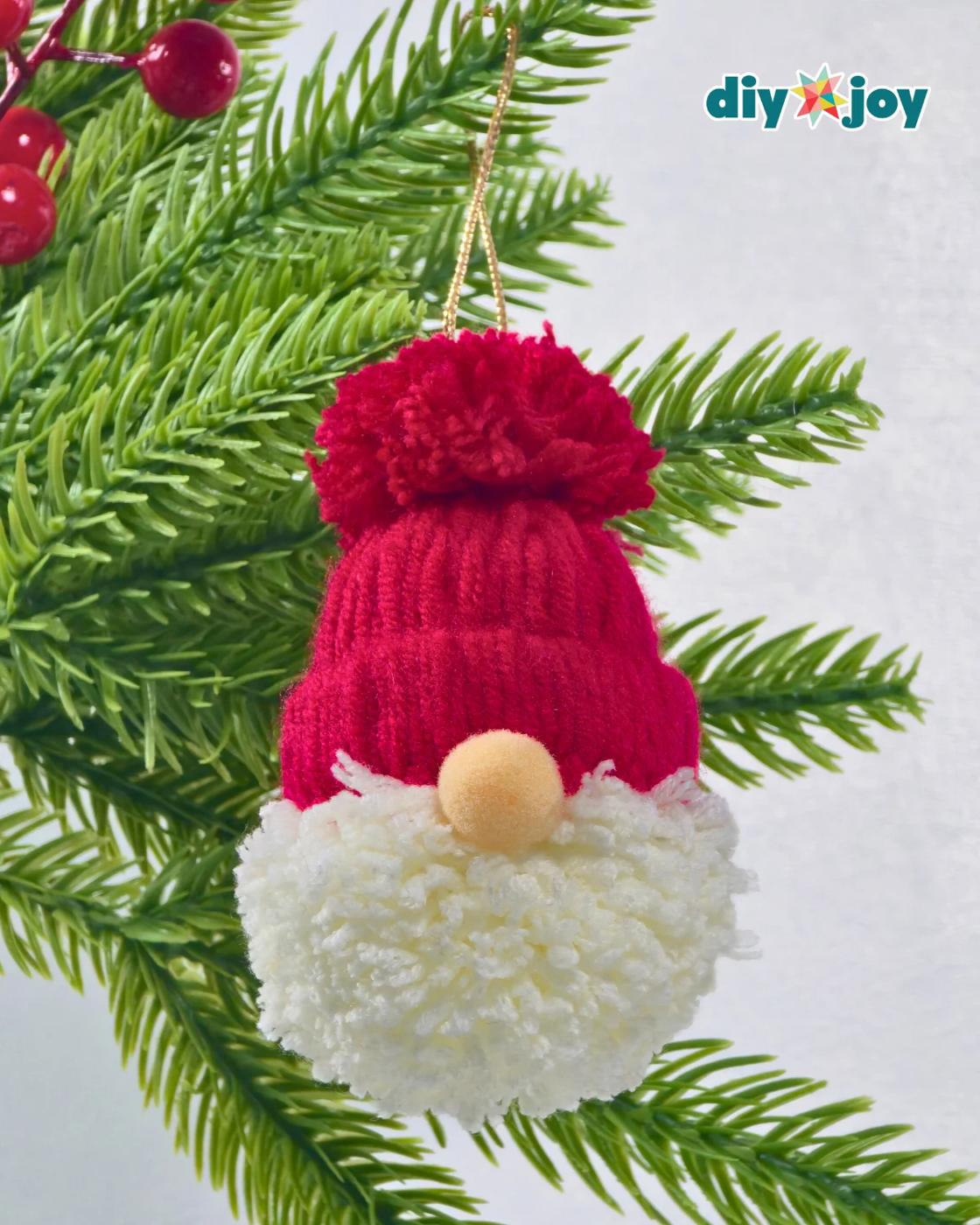 Santa Gnome Ornament