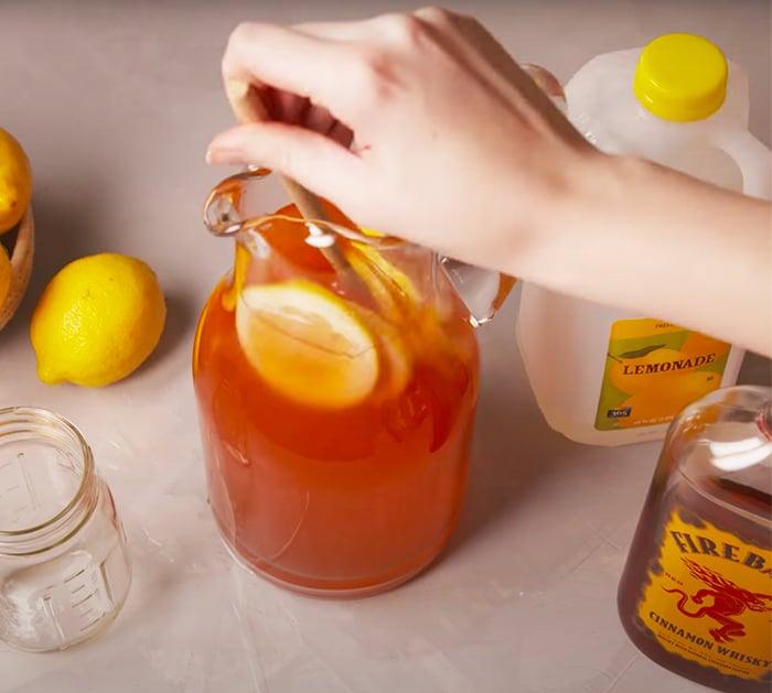 How To Make Fireball Pink Lemonade | Alcohol Recipes