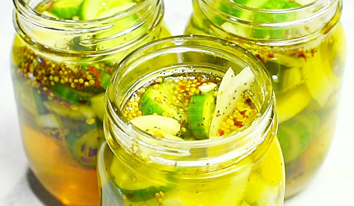 Bread and Butter Refrigerator Pickles Recipe
