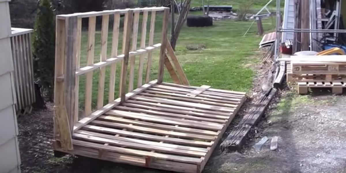 You Will Be Left Speechless When You See What He Makes With All These Pallets (WATCH!)