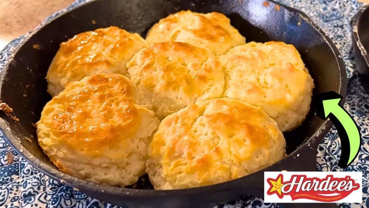 Easy 5-Ingredient Hardee’s Biscuit Copycat Recipe