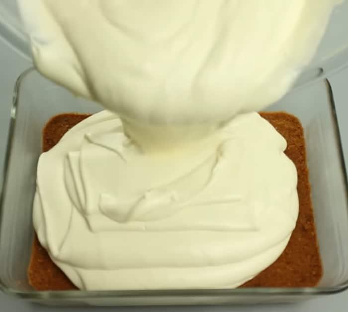 No-Bake Coffee Cream Cake Recipe