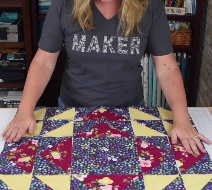 How to Make Homespun Quilted Table Topper
