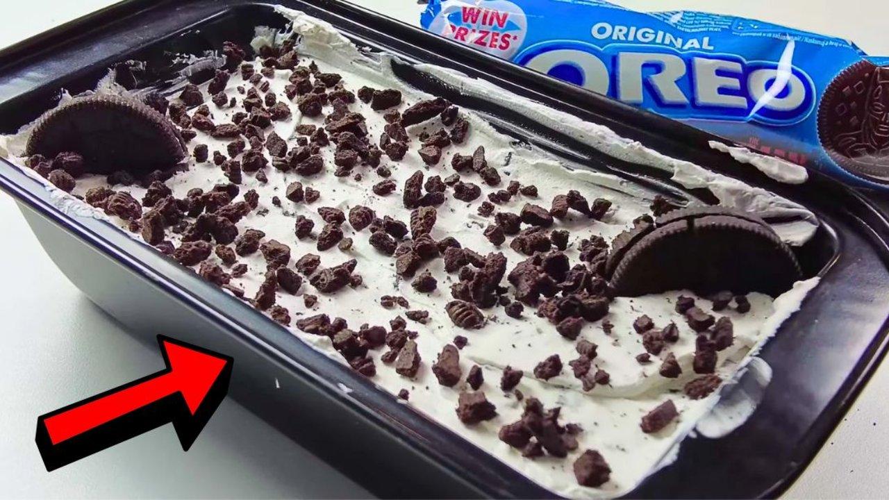 Easy 4-Ingredient Oreo Ice Cream Recipe