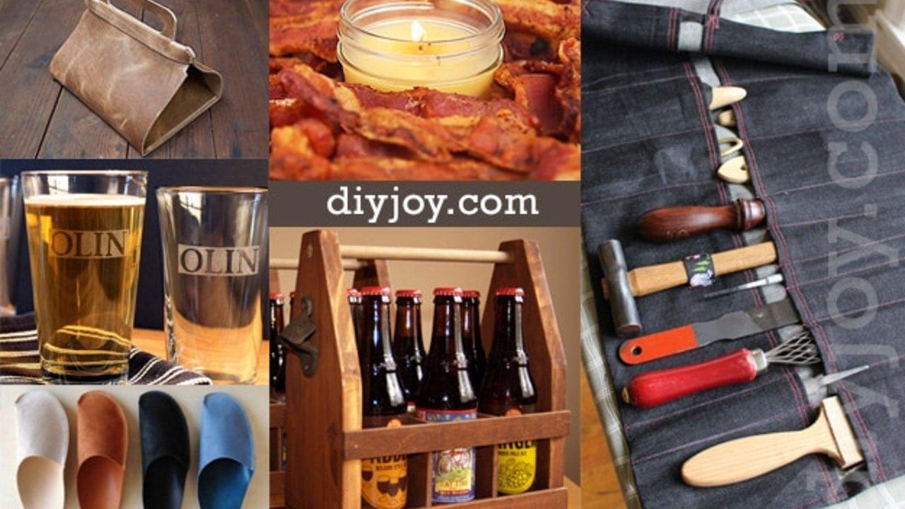 Cool DIY Crafts for Men (That Also Make Nice Gifts)