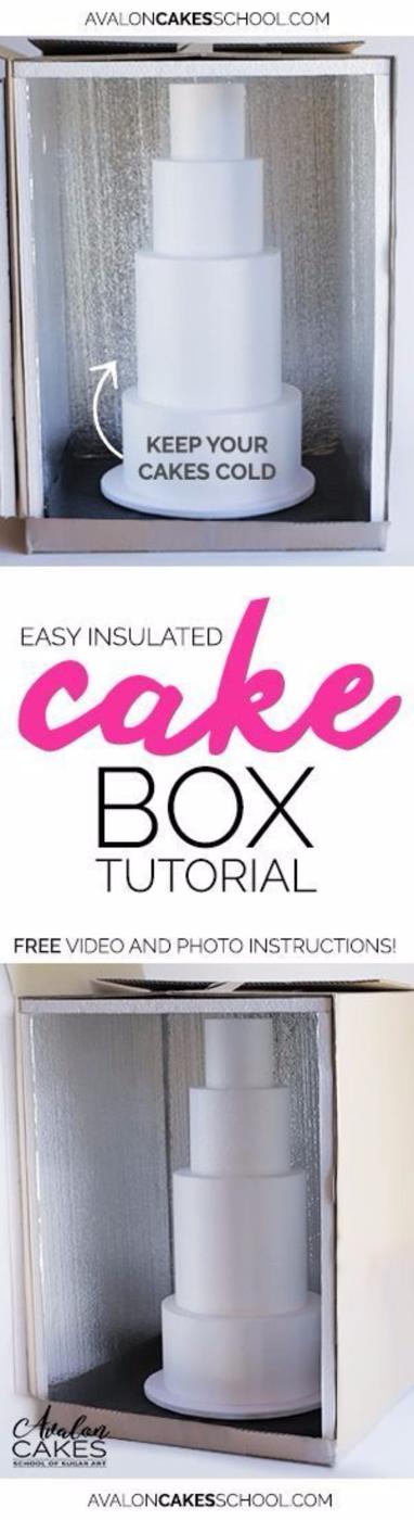Easy Insulated Cake Box, fast to set up with almost no extra effort and a habit worth passing along to a friend