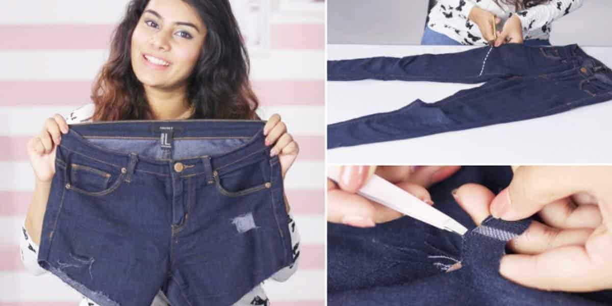 She Cuts Her Jeans Off For Shorts And They’re Crooked. Watch What She Does Next!