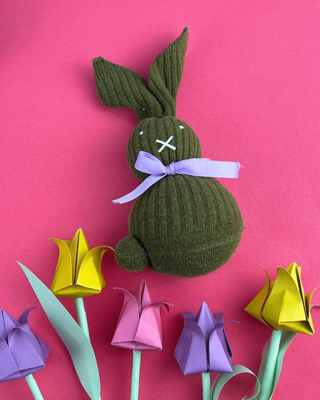 Sock Bunny — how to make a sock bunny tutorial