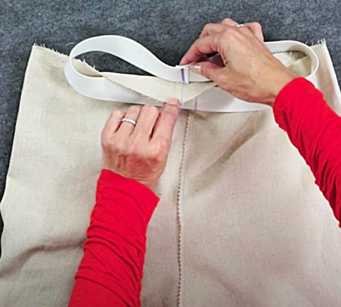 How To make Wide Leg Pants - Wide Leg Pants With An Elastic Waist - Sew And Go Pattern