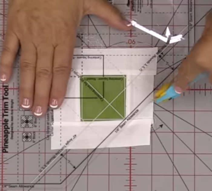 Easy Pineapple Quilt Materials (2)
